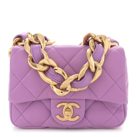 Chanel Lambskin Quilted Mini Funky Town