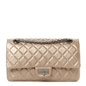 Chanel Metallic Aged Calfskin Quilted 2.55