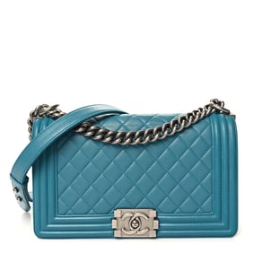 Chanel Lambskin Quilted Small Boy Flap
