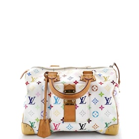 Louis Vuitton Speedy Handbag Monogram Multicolor