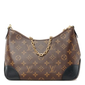 Louis Vuitton Monogram Boulogne NM Black