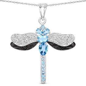 2.30 CT Genuine Swiss Blue Topaz