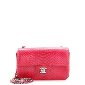 Chanel Classic Single Flap Bag Python