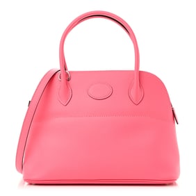 Hermes Epsom Bolide 27 Rose Azalee