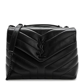 Saint Laurent Calfskin Y Quilted Monogram