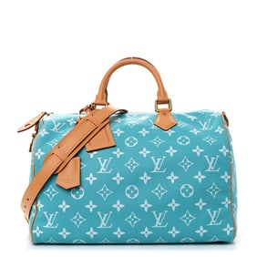 Louis Vuitton Calfskin Monogram Speedy P9