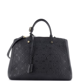 Louis Vuitton Montaigne Handbag Monogram Empreinte