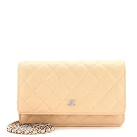 Chanel Wallet on Chain Quilted Caviar