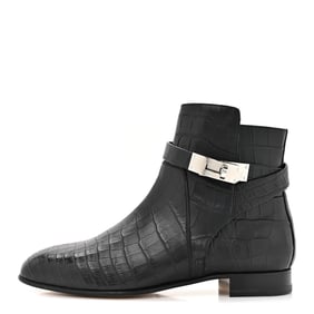 Hermes Matte Niloticus Crocodile Neo Low