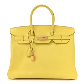 Hermes Epsom Birkin 35 Soufre