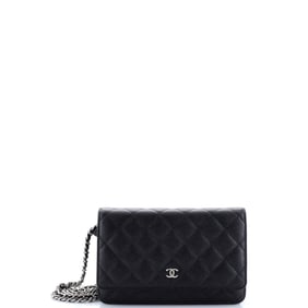 Chanel Wallet on Chain Quilted Caviar