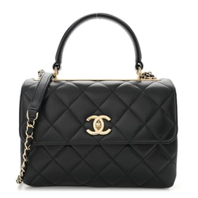 Chanel Lambskin Quilted Small Trendy CC