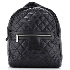 Chanel Coco Cocoon Backpack Quilted Nylon