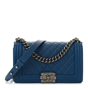 Chanel Caviar Quilted Medium Boy Flap
