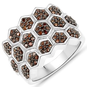 0.75 CT Genuine Red Diamond 14K