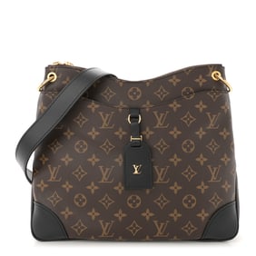 Louis Vuitton Monogram Odeon MM Black