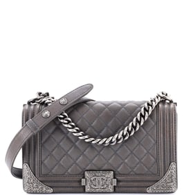 Chanel Paris-Dallas Boy Flap Bag Quilted