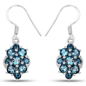 4.32 CT Genuine London Blue Topaz