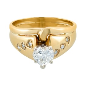 GIA certified Heart Shape diamond 1.00