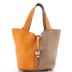 Hermes Casaque Picotin Lock Bag Clemence