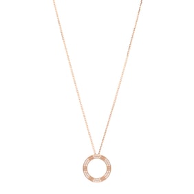 Cartier 18K Pink Gold Diamond LOVE
