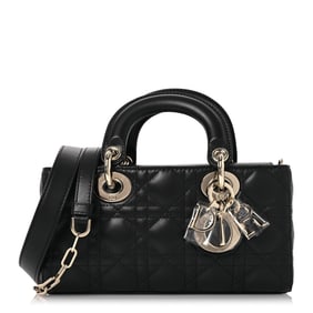 Christian Dior Lambskin Cannage Small Lady