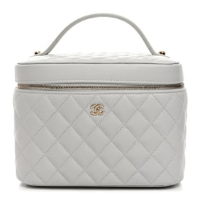 Chanel Caviar Quilted Large Vanity Pouch