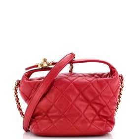 Chanel Perfect Meeting Hobo Quilted Lambskin
