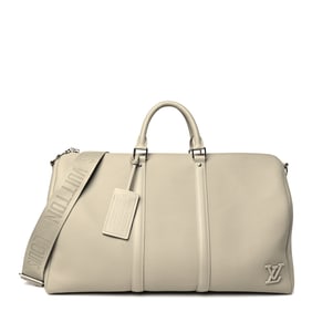 Louis Vuitton Grained Calfskin Aerogram Keepall