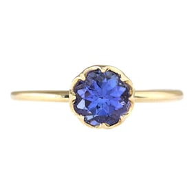 Tanzanite Ring 14K Yellow Gold