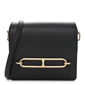 Hermes Evergrain Mini Sac Roulis Black