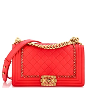 Chanel Jacket Boy Flap Bag Quilted