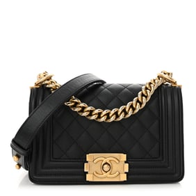 Chanel Caviar Quilted Small Boy Flap