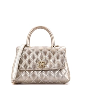 Chanel Coco Top Handle Bag Quilted