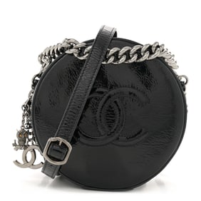 Chanel Patent Round As Earth Evening