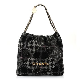 Chanel Tweed Patchwork Quilted Chanel 22