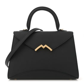 Moynat Carat Calfskin Gabrielle PM Black