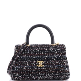 Chanel Coco Top Handle Bag Quilted