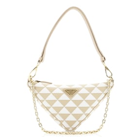 Prada Symbole Triangle Bag Leather and