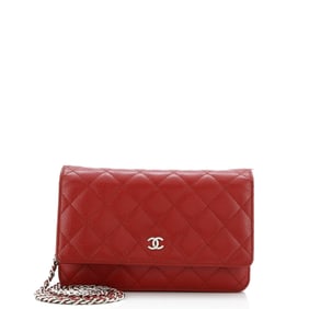 Chanel Wallet on Chain Quilted Caviar