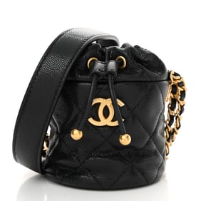 Chanel Caviar Quilted Twist Your Buttons