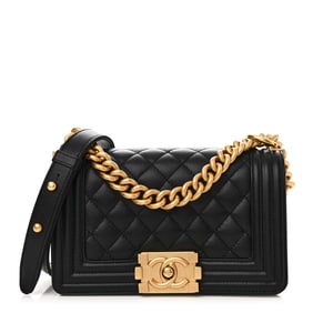 Chanel Caviar Quilted Small Boy Flap