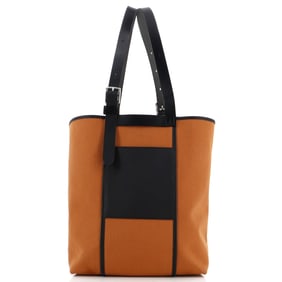Hermes Etriviere Pocket Tote Toile and