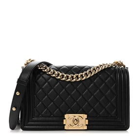 Chanel Caviar Quilted Medium Boy Flap