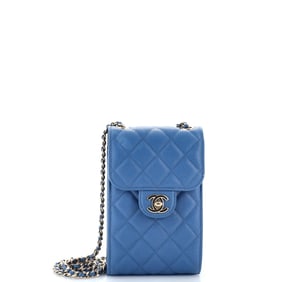 Chanel CC Flap Phone Holder Crossbody