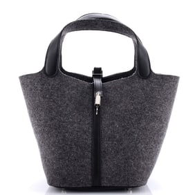 Hermes Picotin Lock Bag Felt with