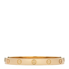Cartier 18K Yellow Gold LOVE Bracelet