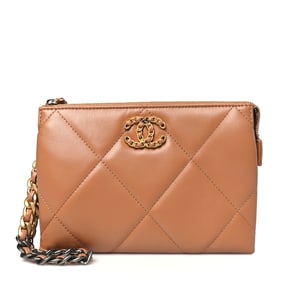 Chanel Lambskin Quilted Chanel 19 Flap