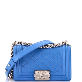 Chanel Boy Flap Bag Quilted Calfskin