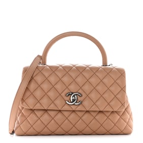 Chanel Caviar Quilted Small Coco Handle